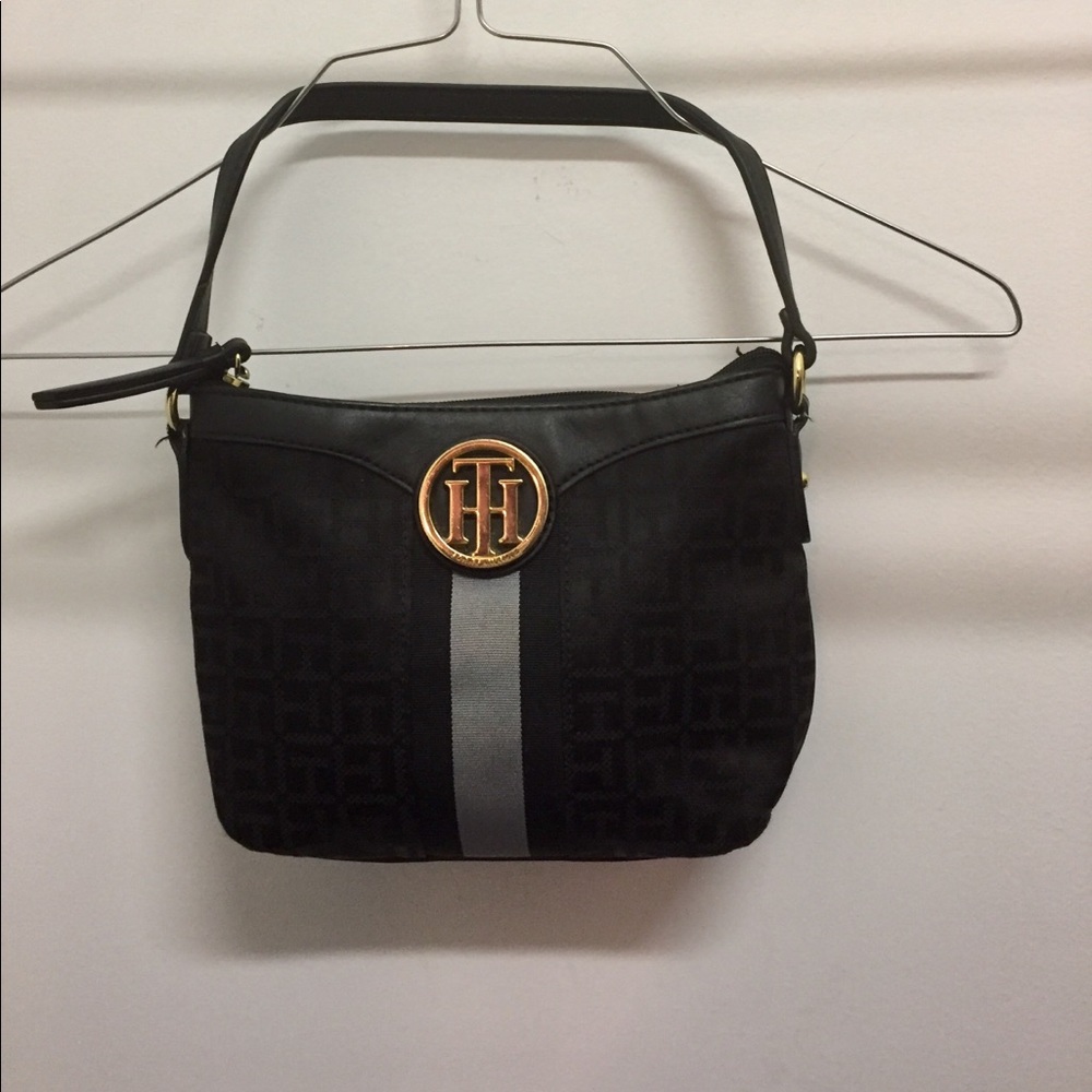 Tommy Hilfiger Signature Purse with Canvas Stripe